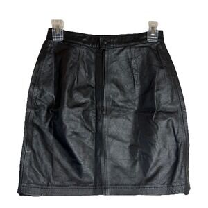 Opus genuine leather Mini Skirt Size‎ 9/10